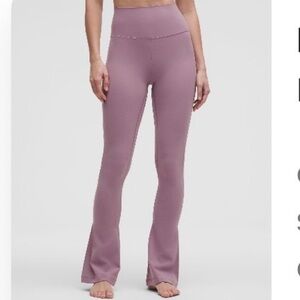 NWT Lululemon Align High-Rise Flare Leggings - Lavender Lux